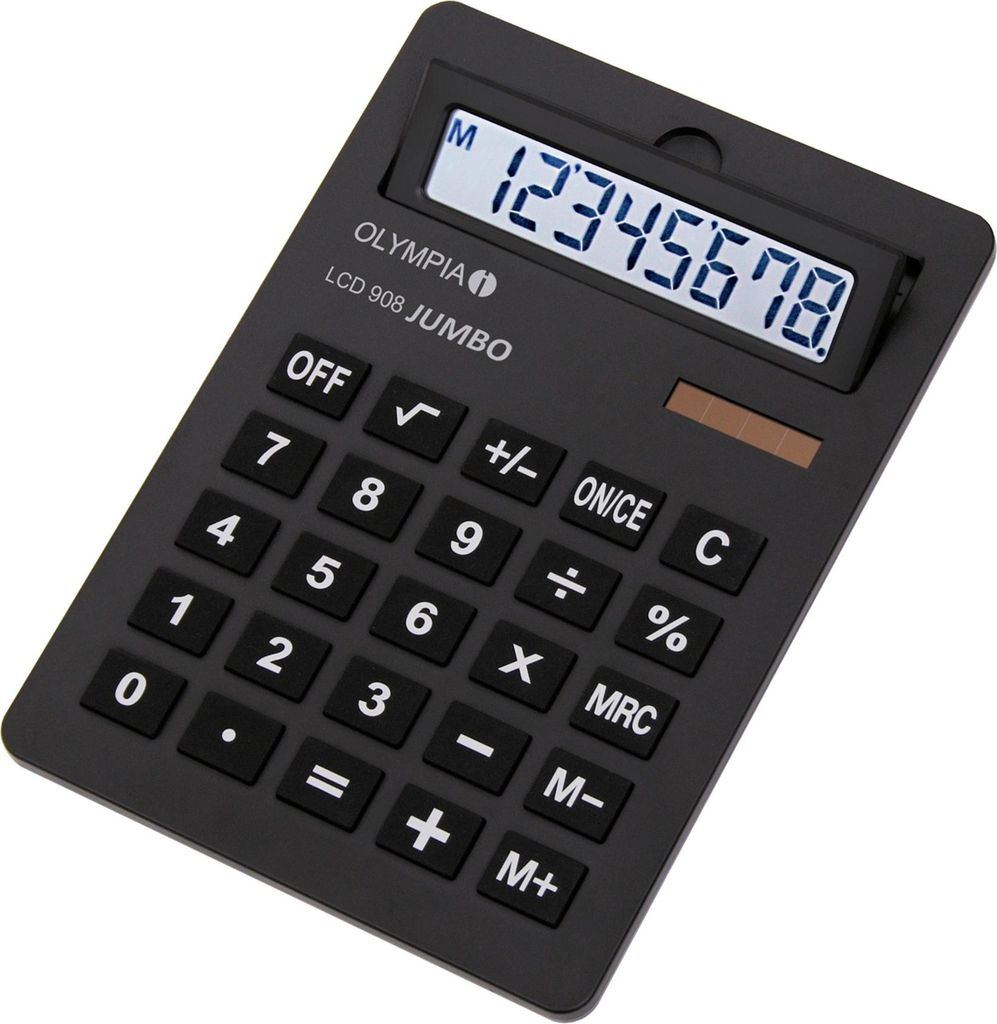 Olympia LCD 908 Jumbo - Stolová kalkulačka Obrázok produktu 