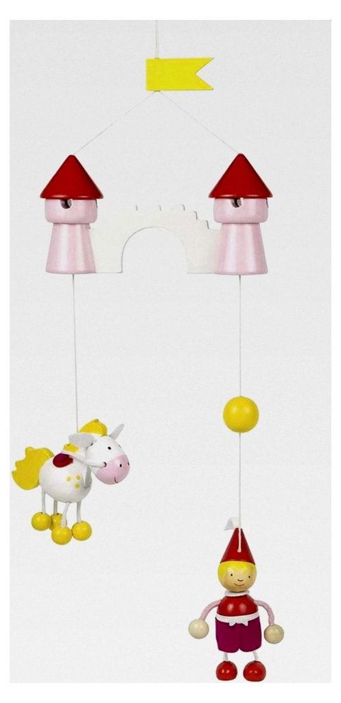 Mobiles Kleine Prinzessin mit Einhorn
