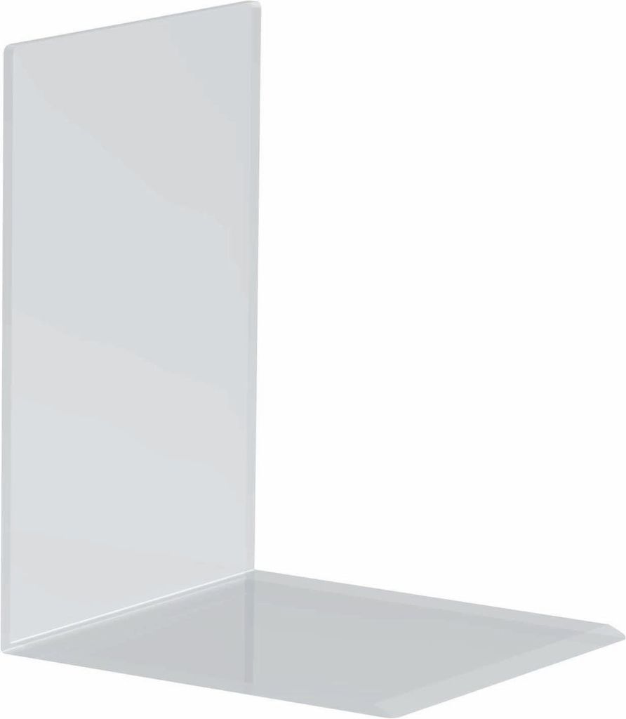 MAUL Serre-livres acrylique 16 x 15 x 21 cm transparent Image du produit 