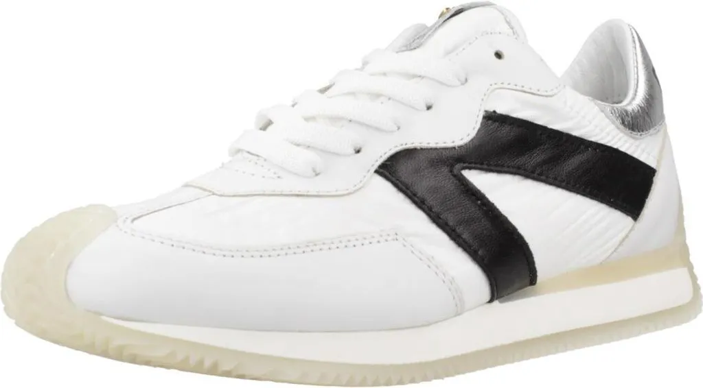 Mjus L14103 : Baskets Blanches Femme Finissez-en avec les Mal de Pieds