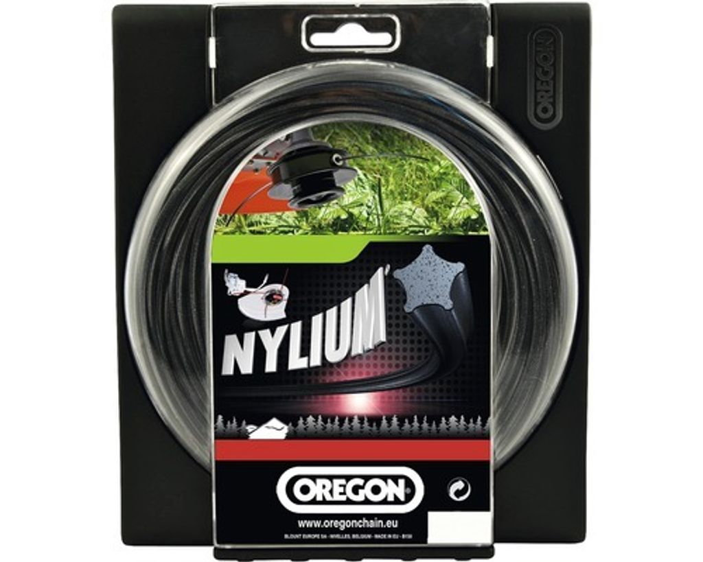 OREGON Nylium 3 mm x 15 m sznurek do kosiarki gwiaździstej Zdjęcie produktu 