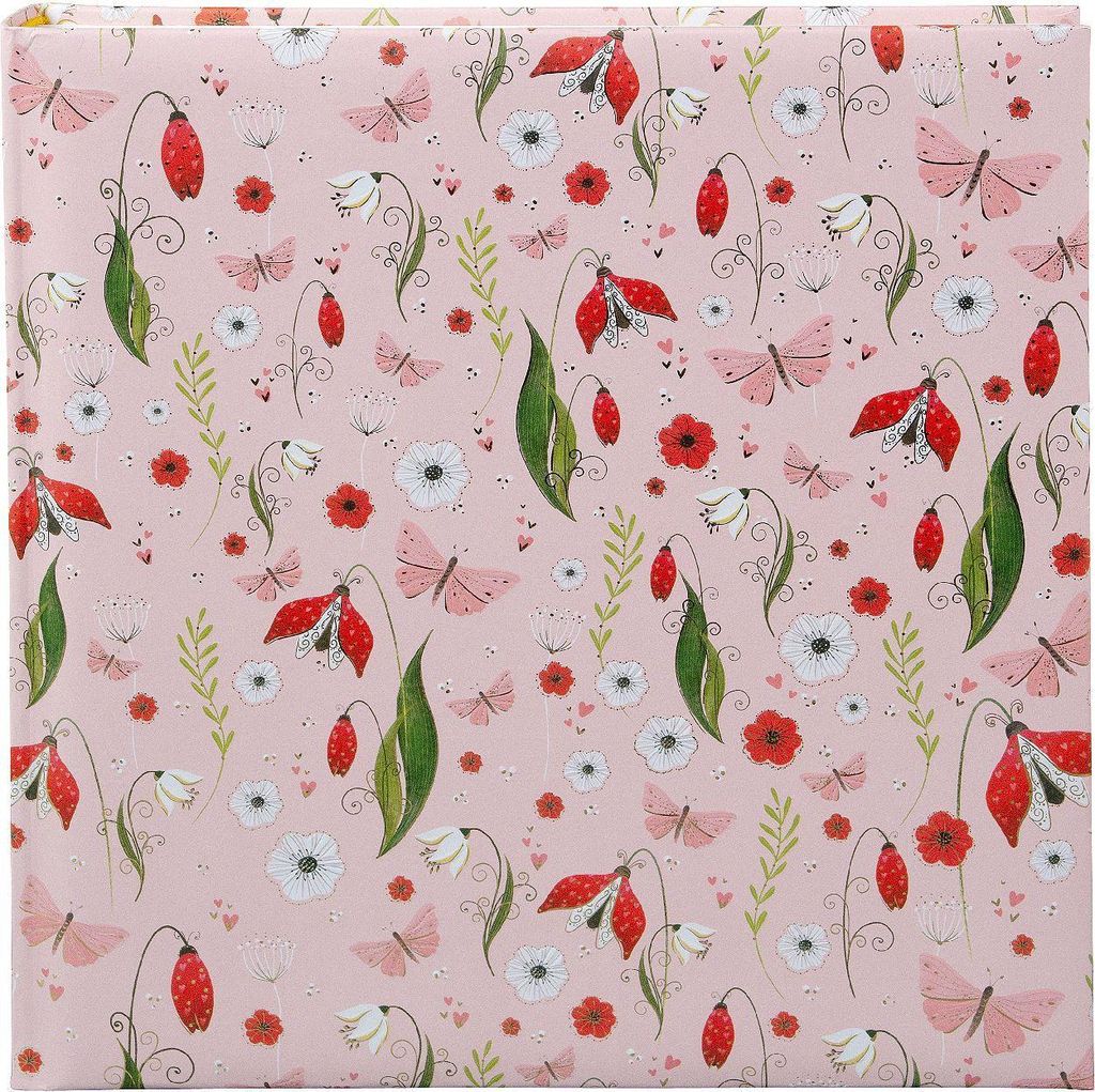 Album fotografico Goldbuch Secret Garden rosa 30x31 cm Immagine del prodotto 