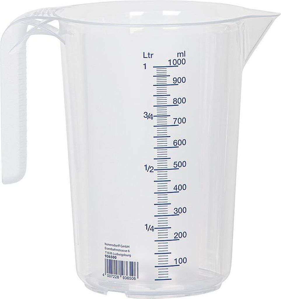 hünersdorff 936500 Messbecher transparent Image du produit 