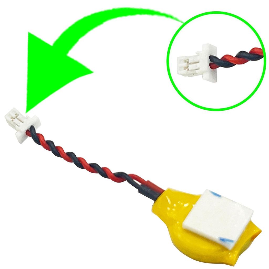 CMOS ML1220 Batterie Knopfzellen mit Stecker kabel für Razer Laptop Notebook PC