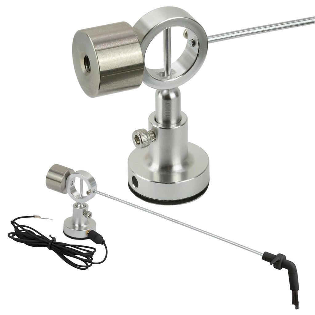 Dynavox Plattenspieler Mitlaufbesen Ziegenhaar + Nadelbürste