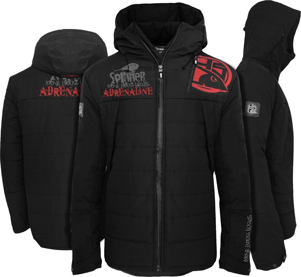 HOTSPOT DESIGN Spinner Adrenaline, XL, černá, Bunda s Obrázek produktu 