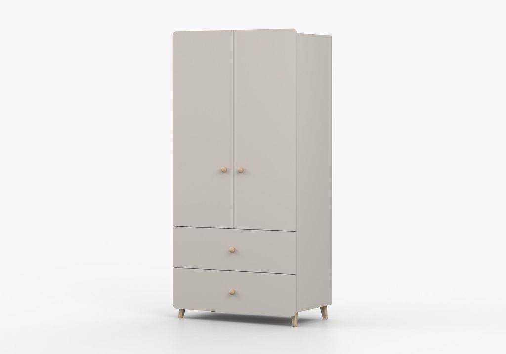 Armoire à portes battantes MARIO 2D, chambre d'enfant, Image du produit 