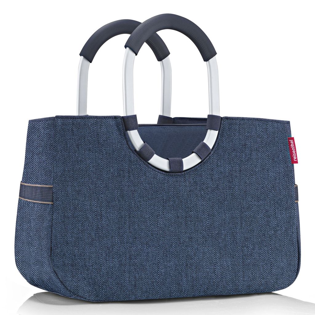 reisenthel loopshopper M, Einkaufstasche, Herringbone Dark Produktbild 
