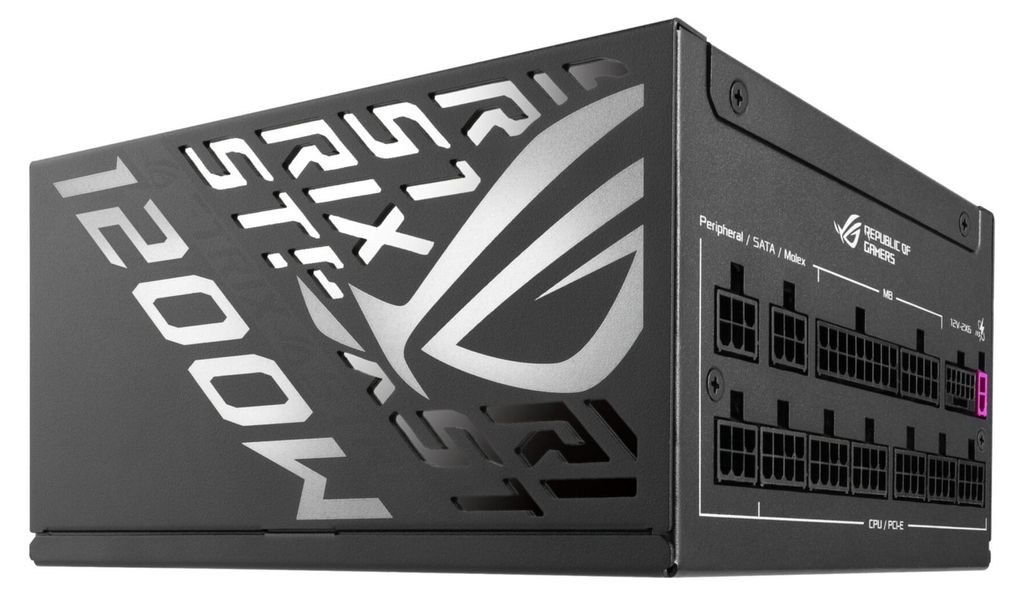 ASUS ROG -STRIX-1200P-GAMING, 1200 W, 100 - 240 V, Aktiv, Produktbild 