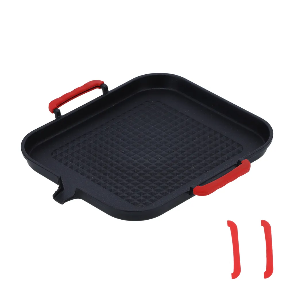 Plaque de gril pour barbecue idéale pour légumes et poissons fragiles