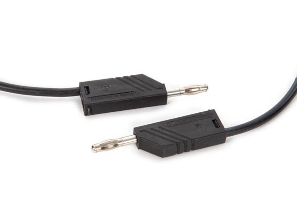 Hirschmann MESSLEITUNG 4mm 50cm / SCHWARZ (MLN-SIL / 1)