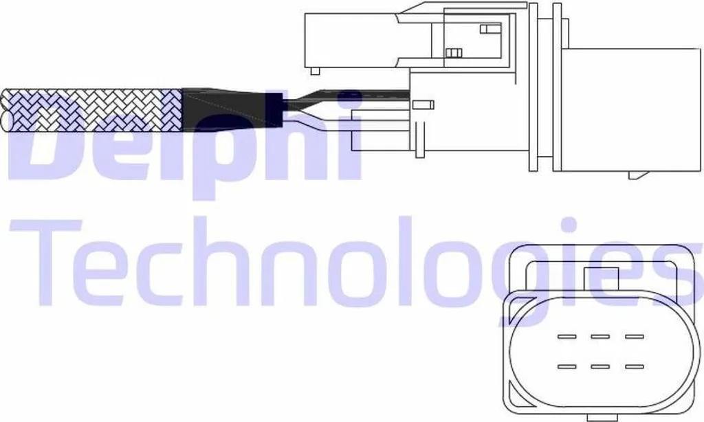 Supprimez le Voyant Moteur : Sonde Lambda Delphi 25401817 pour Mercedes