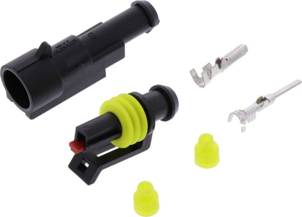 Steckgehäuse JMP Set 1-polig TYCO AMP Superseal