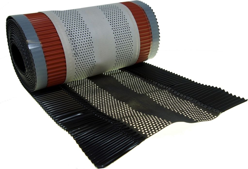 First-/Gratrolle Typ-220 schwarz / Rolle a 5 m