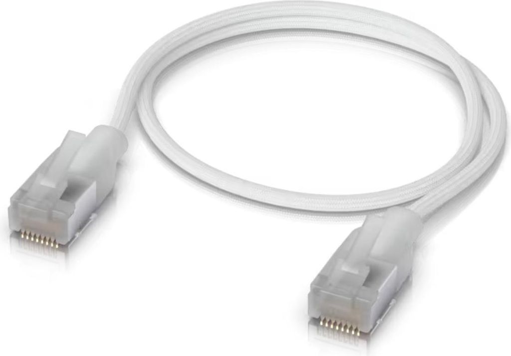 Ubiquiti UACC-Cable-Patch-EL-C6A-0.3M-W, 0,3 m, Cat6a, Zdjęcie produktu 