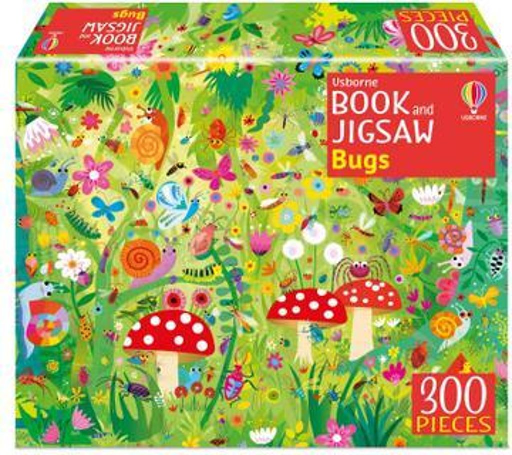 Usborne Book and Jigsaw Bugs