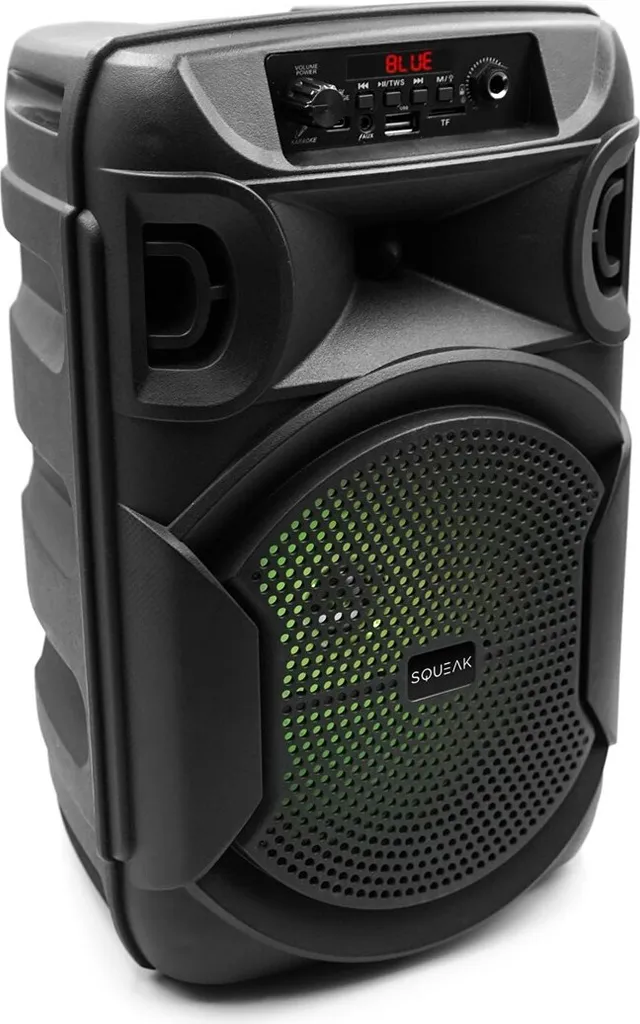 Squeak PulseTower SQ1006: Altoparlante Bluetooth 5.3 Karaoke e Party - 9