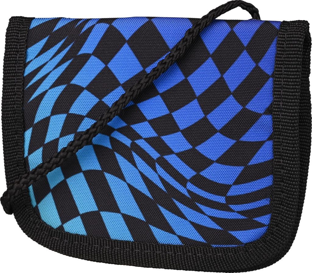 McNeill Brustbeutel Geldbörse Neck Pouch Gamer blau