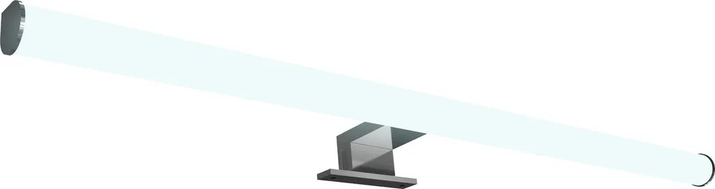 Luminaire LED Salle de Bains 600mm 230V Chrome Fini les Miroirs Sombres