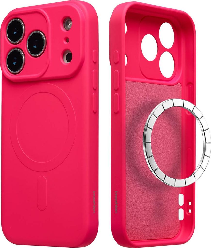 imoshion Color Back Cover mit MagSafe iPhone 17 Pro - Neon Pink