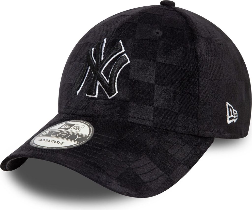 New Era MLB 9FORTY Cap Tonal Check New York Yankees black