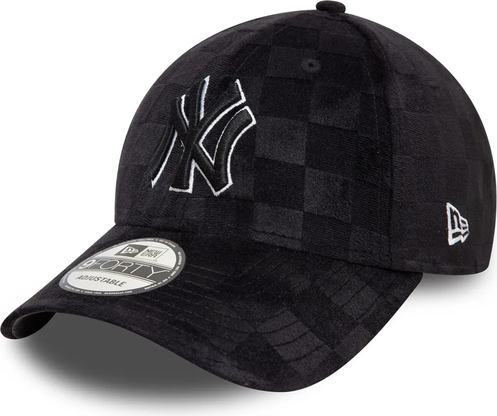 Berretto New Era 9FORTY NBA Tonal Check NY Yankees Nero - Sportivo