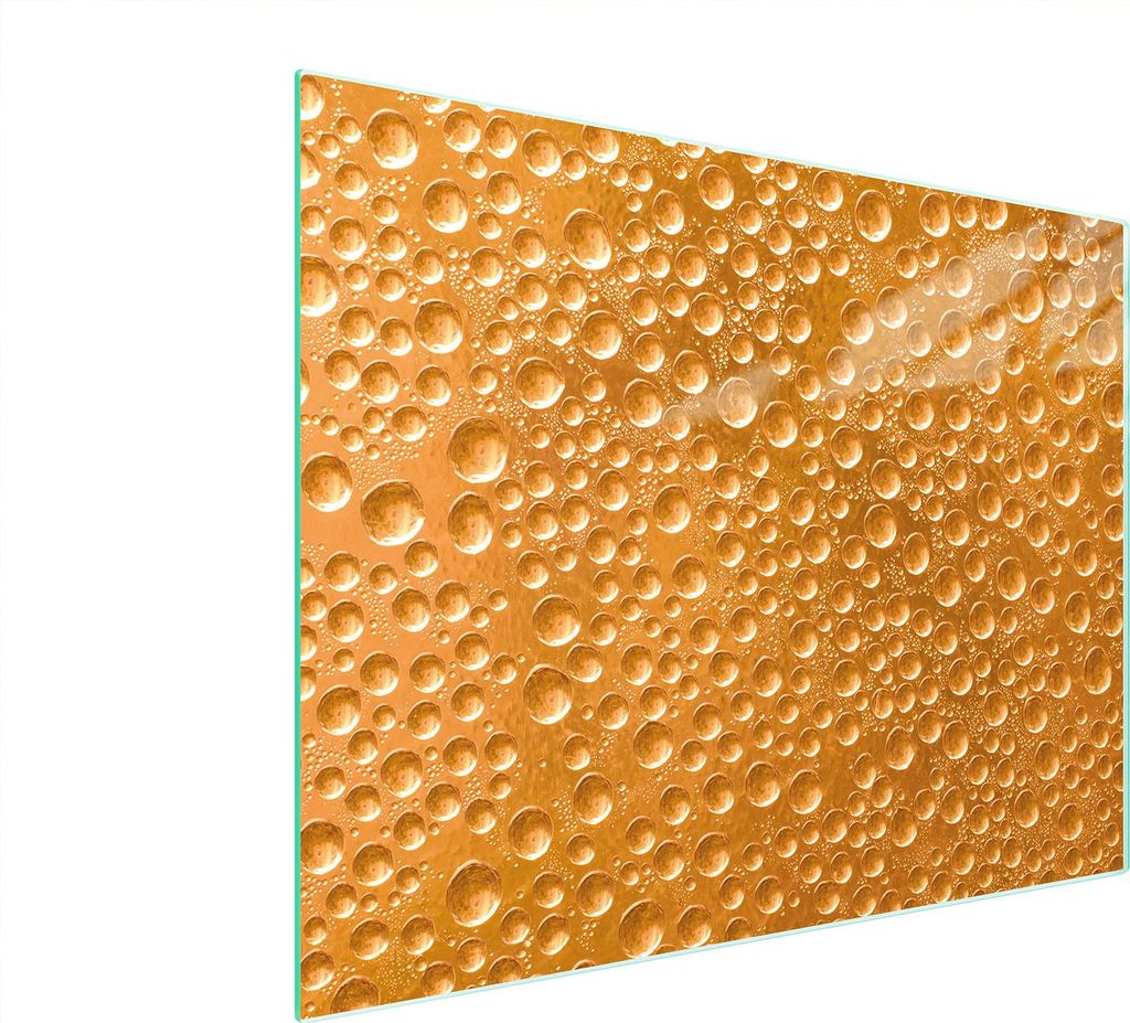 Glasschneidebrett 52x40 Tropfen