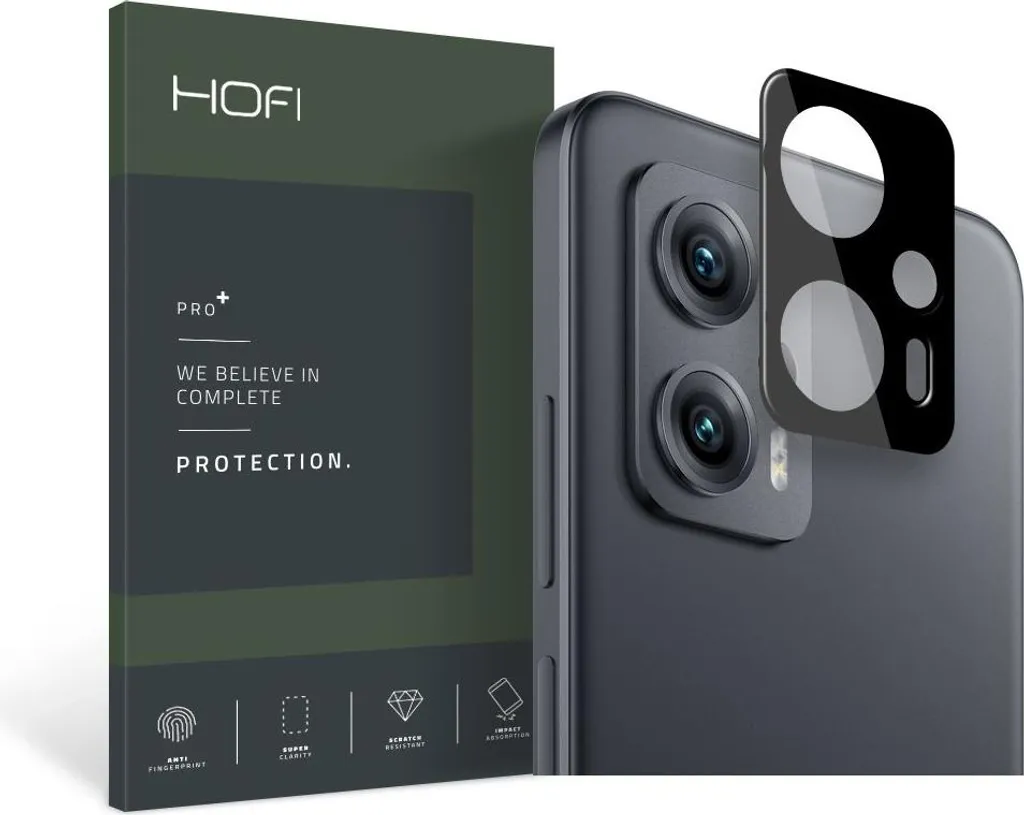 Hofi Cam Pro+ Poco X4 GT Nero: Mai più Fotocamera Rotta! Protezione 9H