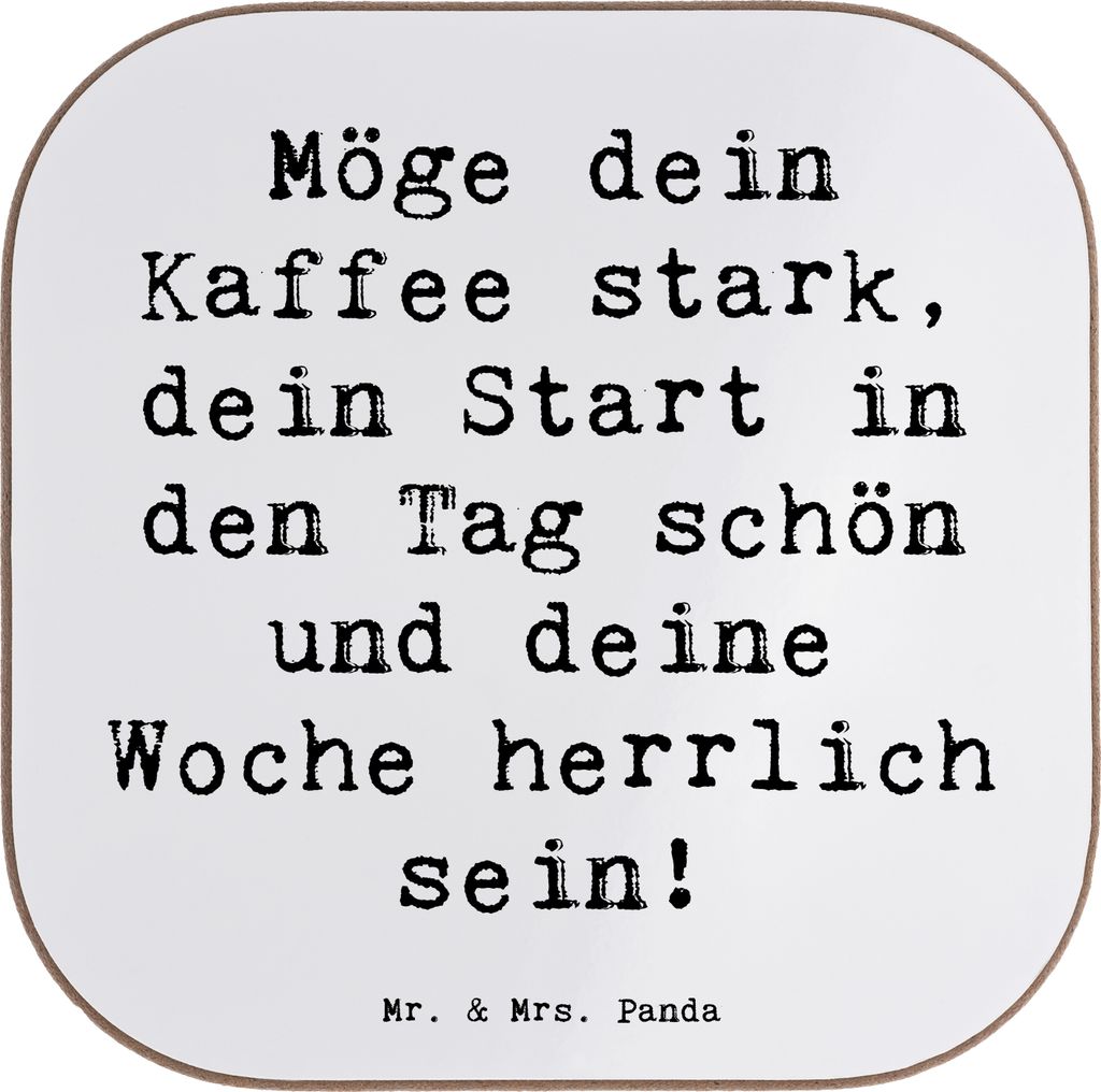 Mr. & Mrs. Panda Tassen Untersetzer Spruch Selbstzweifel Überwinden - Weiß - Geschenk, Gefühl, Selbstvertrauen, Gläser, Tasse, Motivation, Kaff...