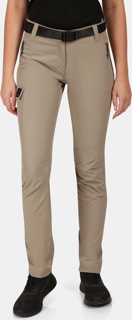 Damen-Outdoorhose Kilpi BELVELA-W, KHAKI, Größe 44