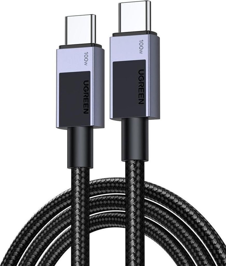 Câble de charge rapide UGREEN USB-C vers USB-C 5 A PD, 1 m Image du produit 