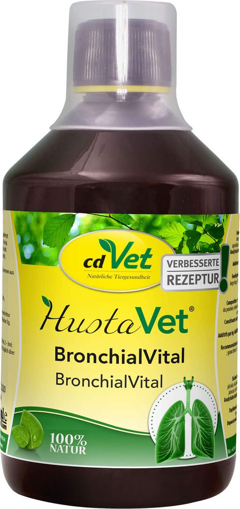 BronchialVital vet, 500 ml Immagine del prodotto 
