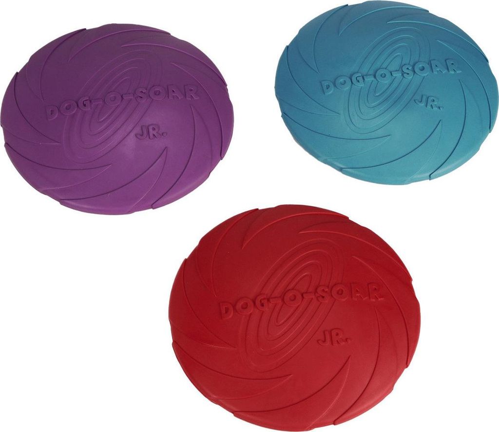 Jouet pour chien Beeztees Frisbee Dog o Soar Caoutchouc Image du produit 