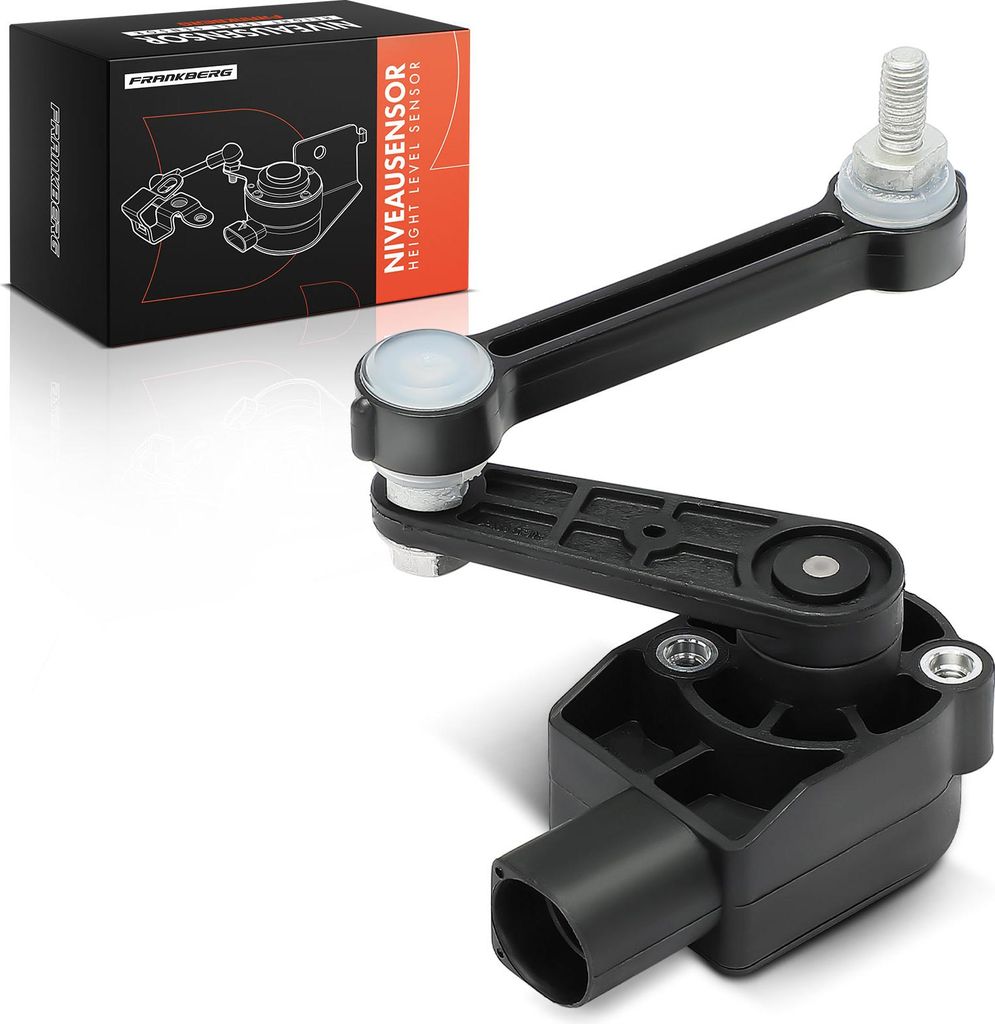 Frankberg 1x Höhensensor Niveauregulierung Hinten Links für VW Touareg 7L Audi Q7 4LB