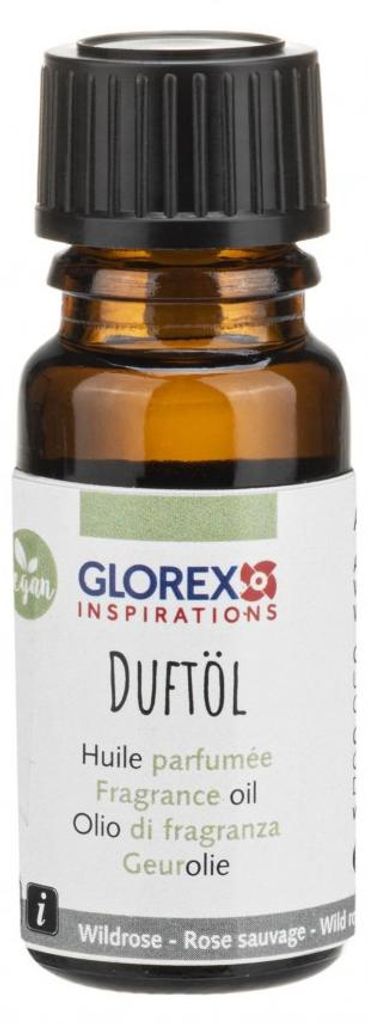 GLOREX Parfümöl 10ml Wildrose, 10 ml, Rose