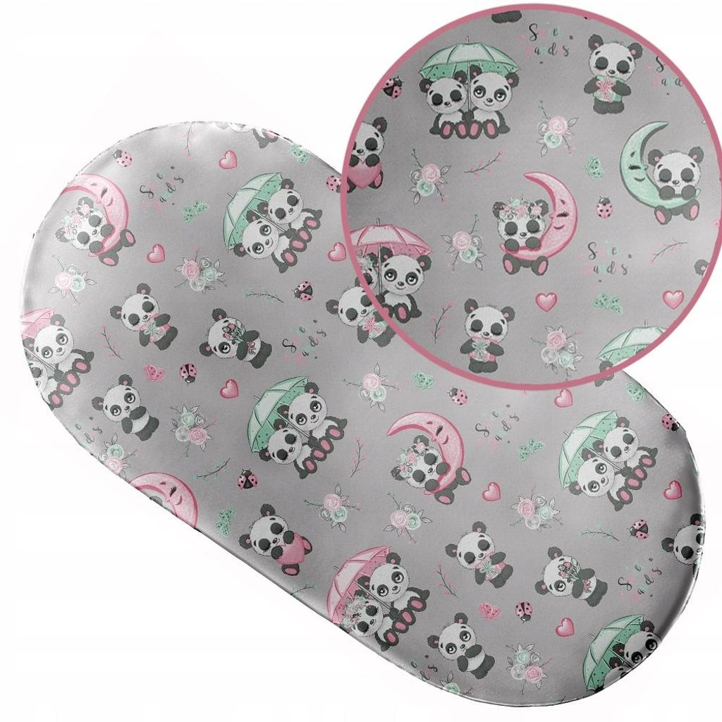 Spannbettlaken mit Gummizug 38x80 cm für Kinderwagen Moseskorb Wiege 100% Baumwolle