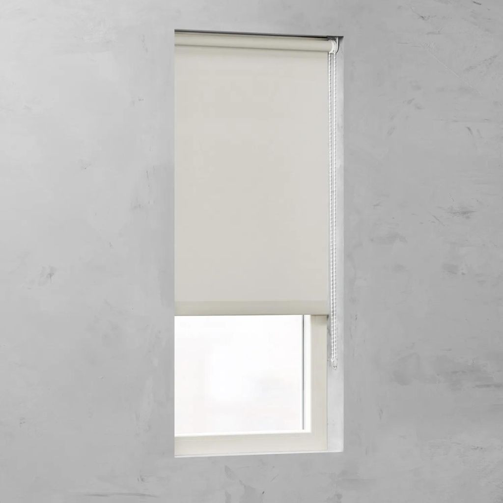 Cocoon Rollo Verdunklungsrollo Fensterrollo ohne Bohren Sand 120 x 190 cm