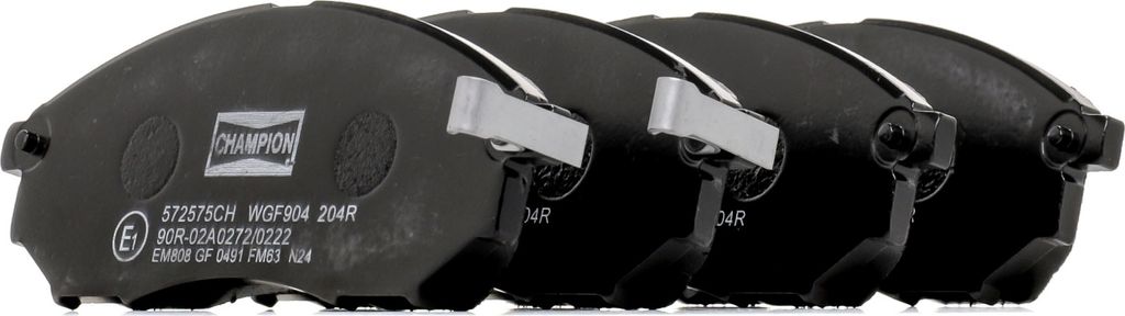 CHAMPION Bremsbeläge Satz Vorne Bremsklötze für RENAULT KOLEOS (HY) 572575CH