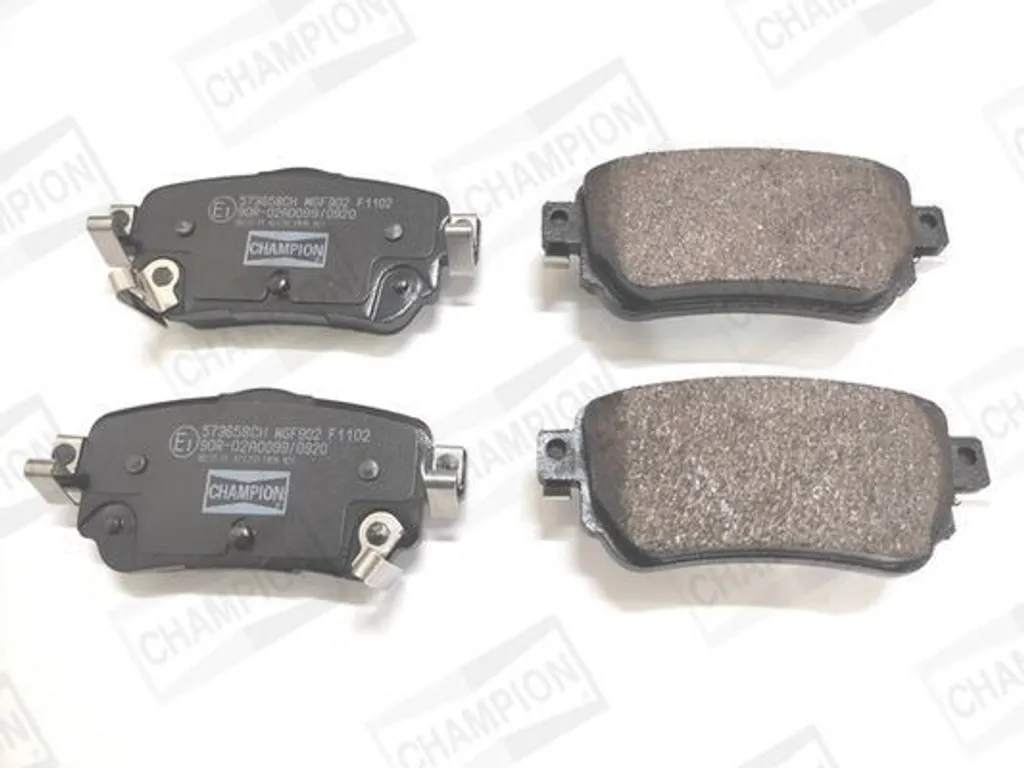 Plaquettes de frein 573658CH anti-bruit pour Nissan Leaf et Kadjar