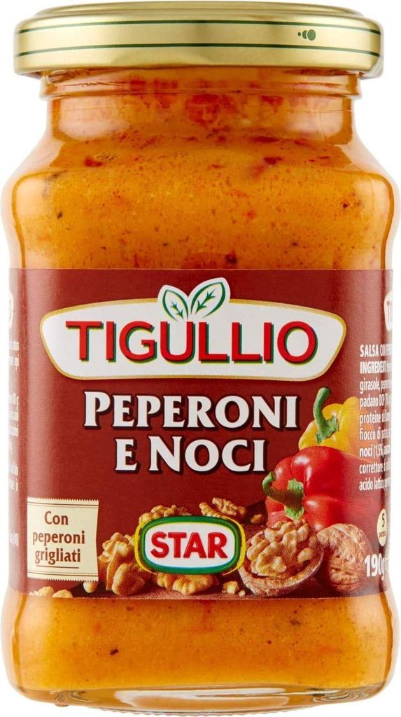 6x Star Tigullio GranPesto Pesto Peperoni e noci Paprika Produktbild 