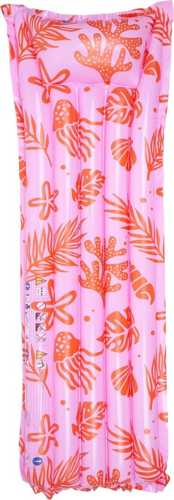 Swim Essentials Luftmatratze Rot /Pink Ozean 177 x 56 x 16 Produktbild 