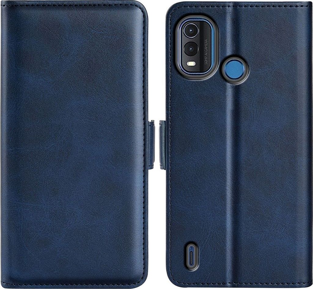 Mobigear Slim Magnet Nokia G11 Plus Hülle Klapphülle Geldbörse - Dunkelblau