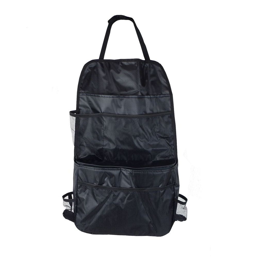 Rücklehnen Organizer mit Kühlfach schwarzer Polyester für Produktbild 