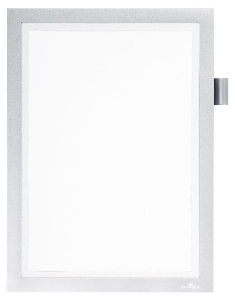 DURABLE Inforáme?ek DURAFRAME® NOTE A4, st?íbrná, 499323 Obrázek produktu 