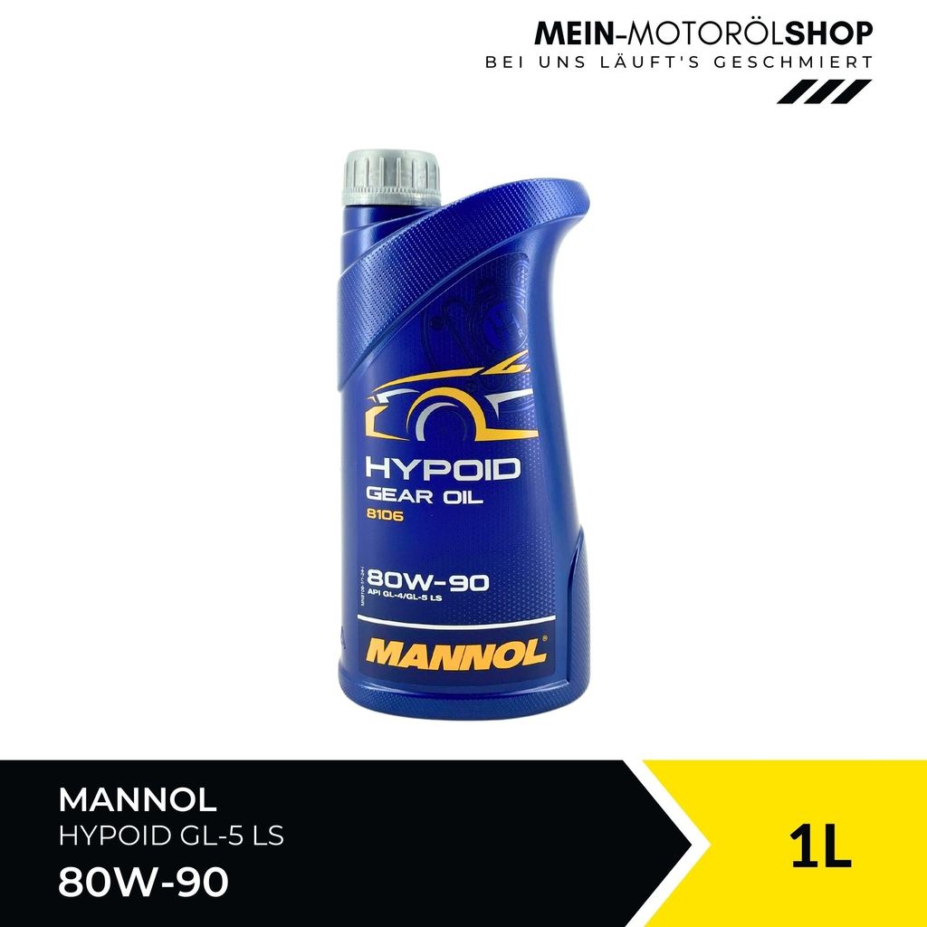 Mannol Mannol Hypoid 80W-90 GL-5 1 Liter Dose Reifen Produktbild 