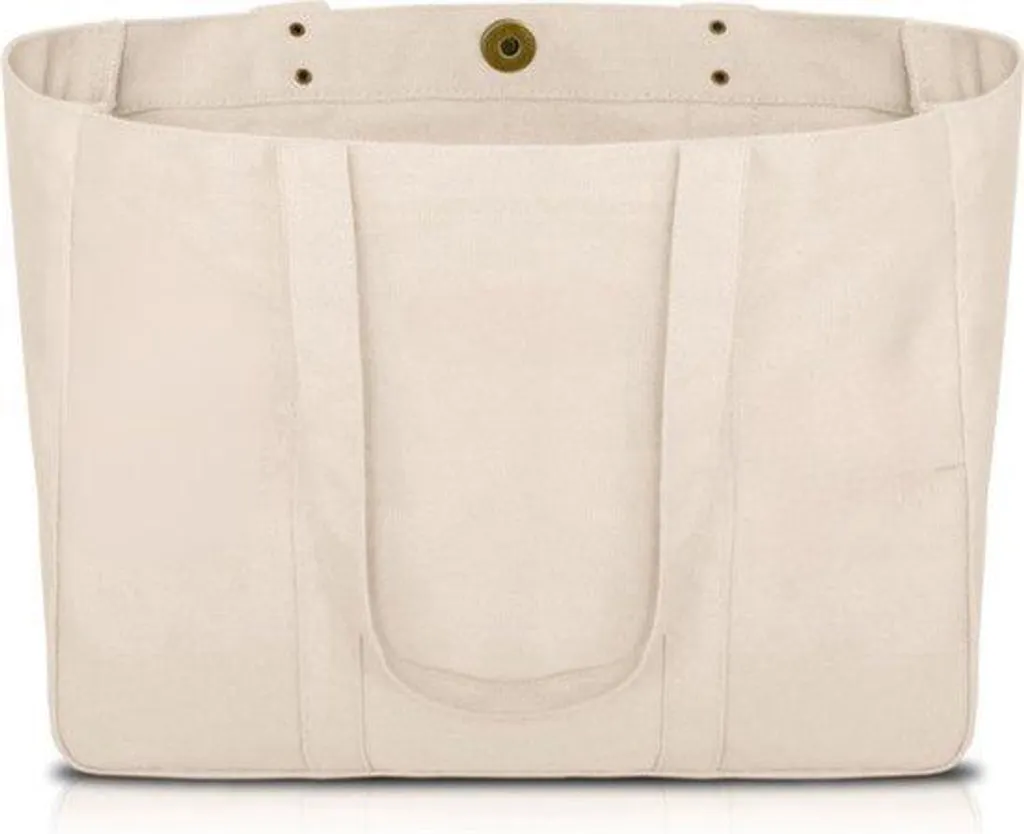 Sac de cours femme grand format en toile pour étudiante et ordinateur