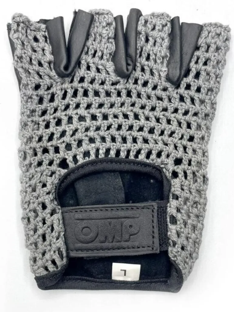 Gant OMP Tazio Noir S : Fini les Mains qui Glissent sur le Volant Vintage