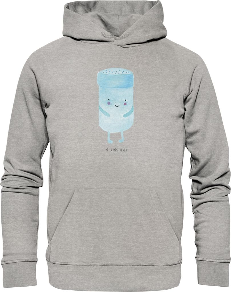 Mr. & Mrs. Panda Bedruckter Hoodie Beste Freunde Salz Größe XS - Heather Grey - Geschenk, Pullover, Statement-Hoodie, Fehlende Keywords, Pulli, G...
