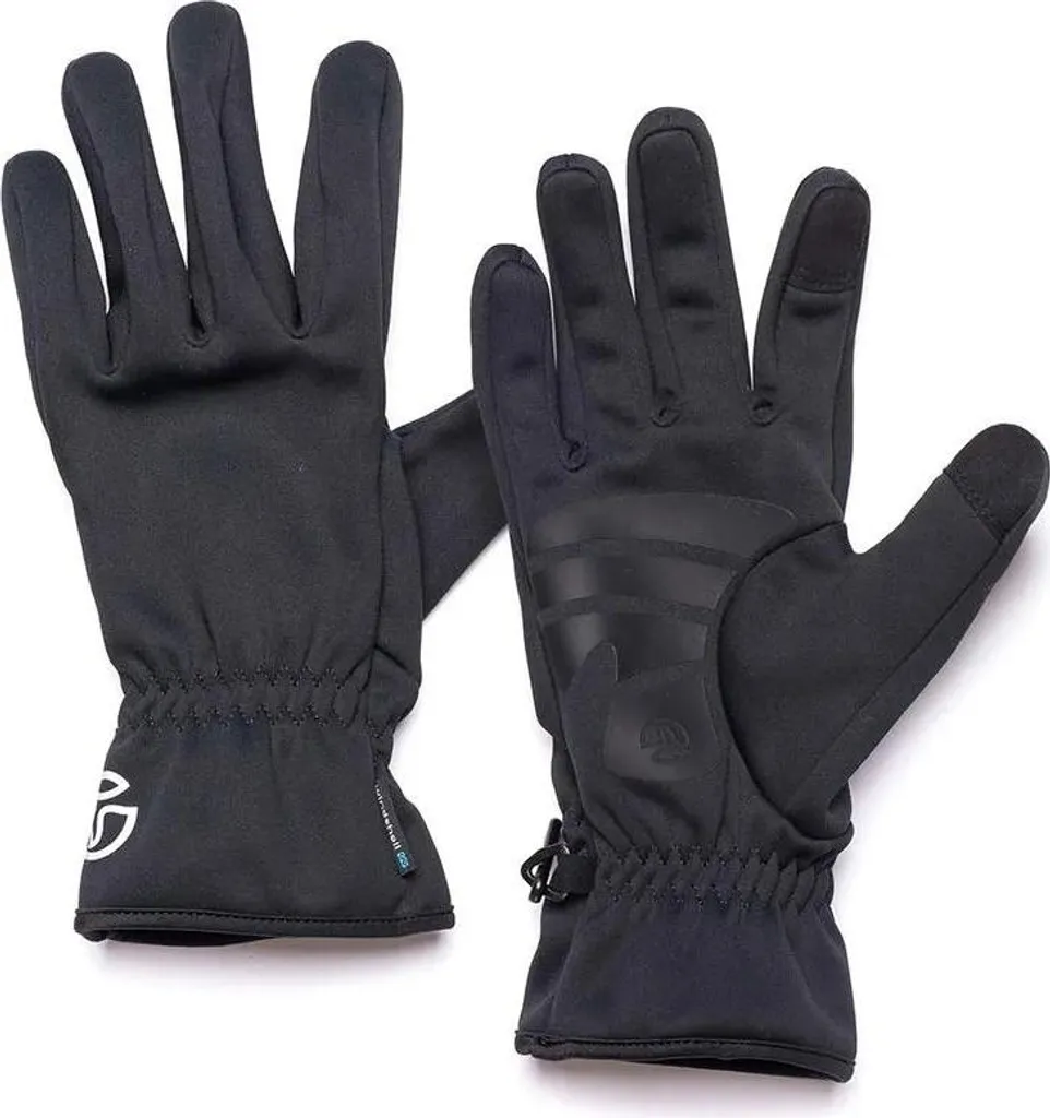 Guanti Ternua Courel 2.0 Nero Taglia S - Unisex per Escursionismo