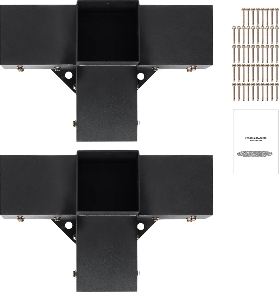 Kit pergola bois 4x4 support d'angle pour créer un pavillon de jardin